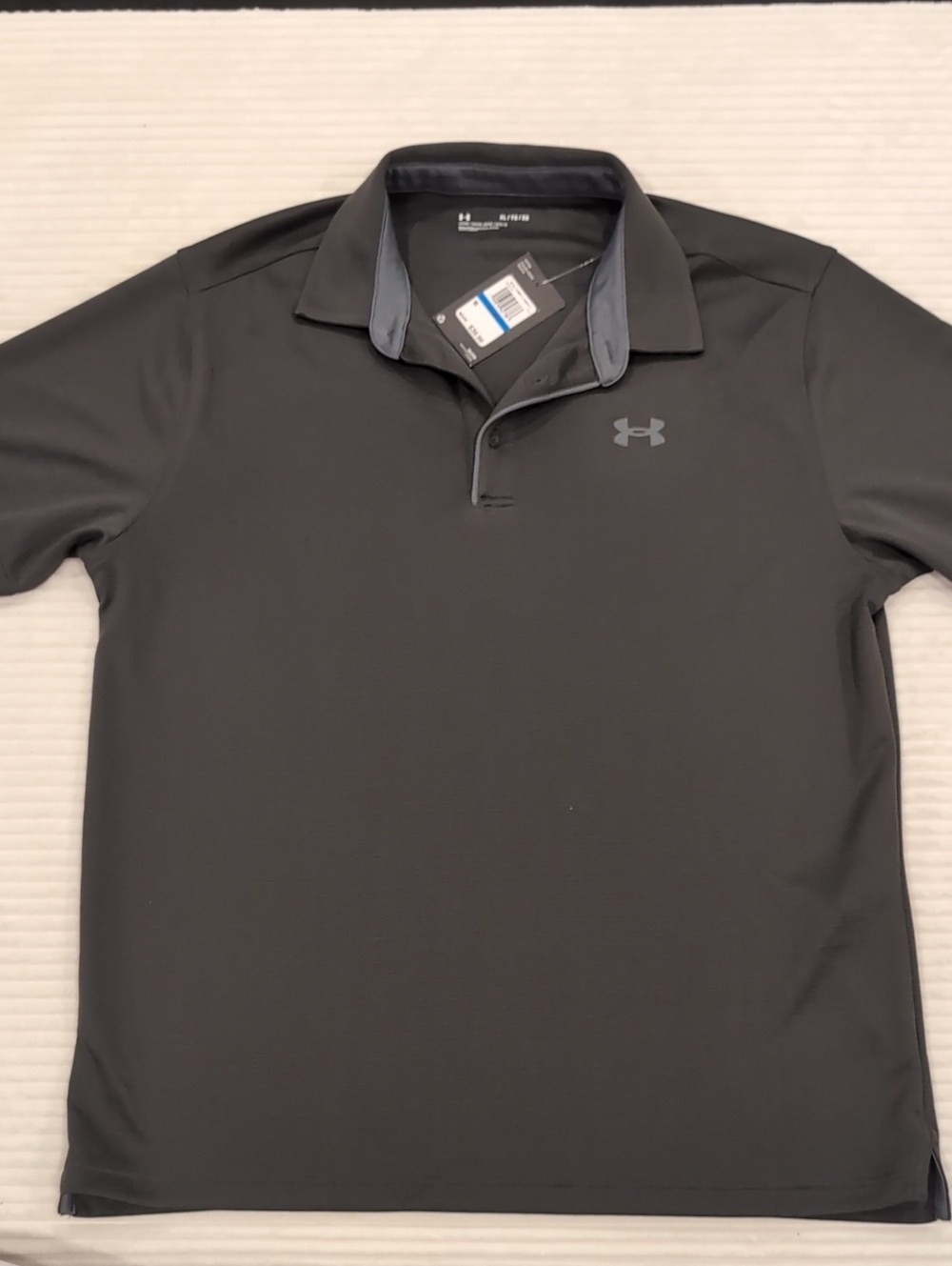 Under Armour Men’s Charcoal Grey Polo Shirt